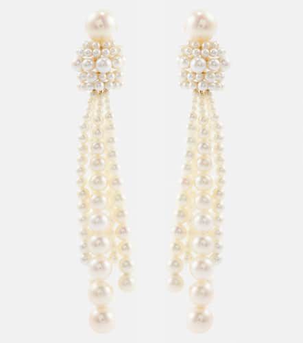 Boucles d'oreilles Colonna Grande en or 14 ct et perles - Sophie Bille Brahe - Modalova