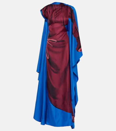 Robe longue imprimée en soie - Roksanda - Modalova