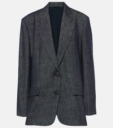 Brunello Cucinelli Blazer en jean - Brunello Cucinelli - Modalova