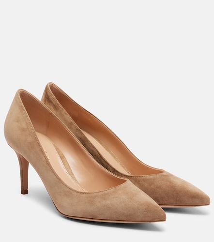 Escarpins Gianvito 70 en daim - Gianvito Rossi - Modalova