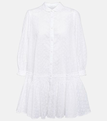Robe chemise Tesorino brodée en coton - Poupette St Barth - Modalova