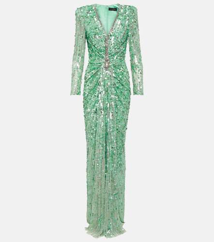 Robe longue à sequins - Jenny Packham - Modalova