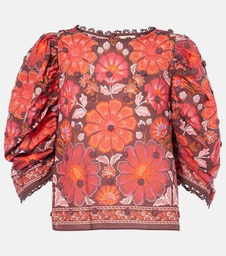 Blouse Gigi Tapestry en coton à fleurs - Farm Rio - Modalova