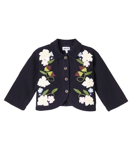 Veste Harmoney en laine mélangée à fleurs - Molo - Modalova