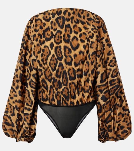 Alaïa Body oversize à imprimé animalier - Alaia - Modalova