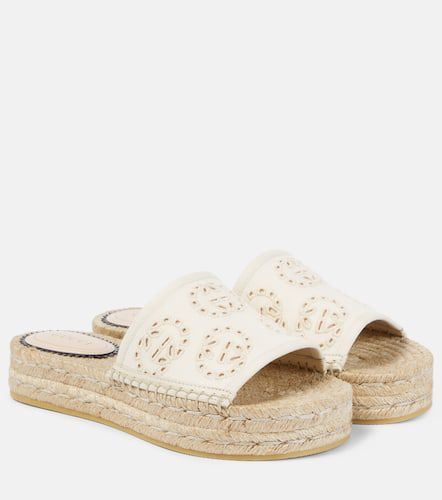 Mules espadrilles Interlocking G - Gucci - Modalova