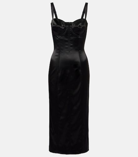 Dolce&Gabbana Robe en satin - Dolce&Gabbana - Modalova