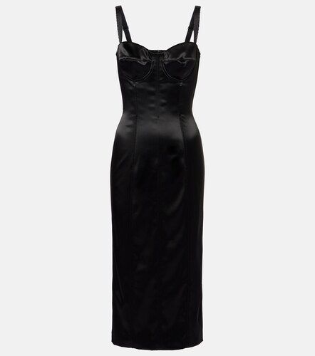 Dolce&Gabbana Robe en satin - Dolce&Gabbana - Modalova