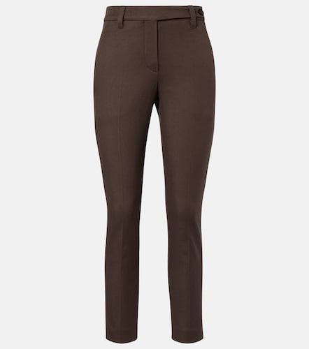 Pantalon slim en mélange de coton Monili - Brunello Cucinelli - Modalova