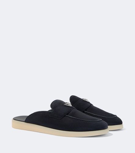 Prada Mules en daim - Prada - Modalova
