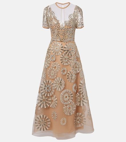 Elie Saab Robe longue à sequins - Elie Saab - Modalova