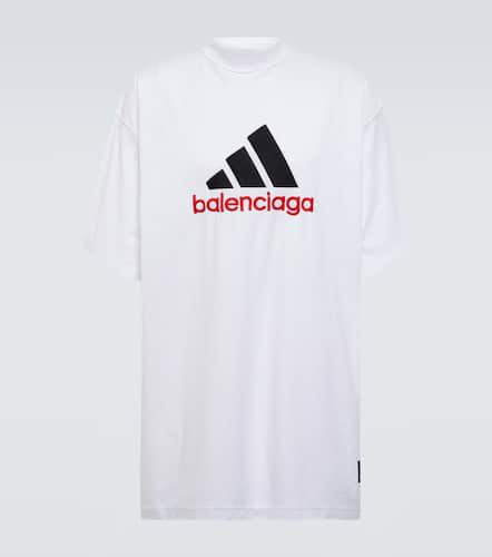 X Adidas – T-shirt en coton à logo - Balenciaga - Modalova