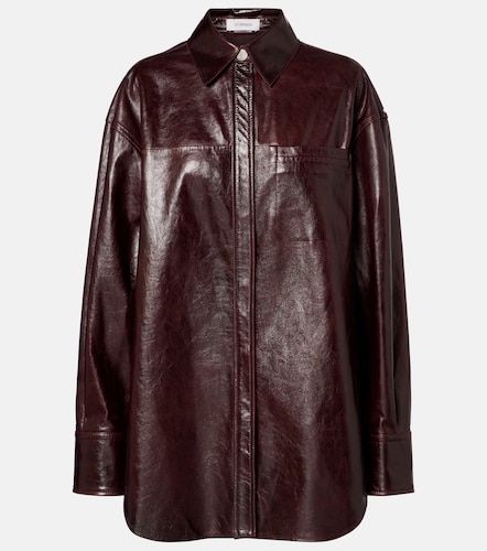 Sportmax Surchemise Borel en cuir - Sportmax - Modalova