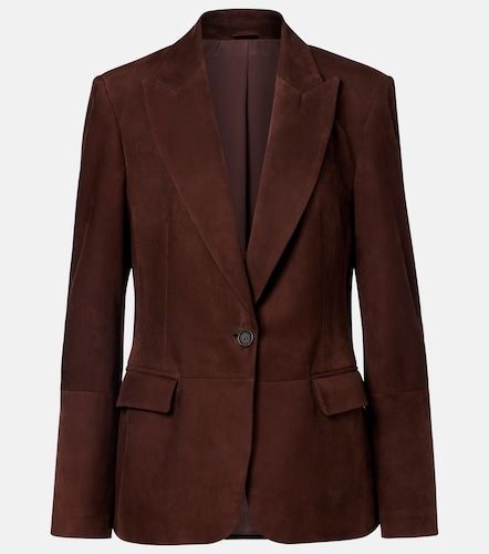 Blazer Monili en daim - Brunello Cucinelli - Modalova