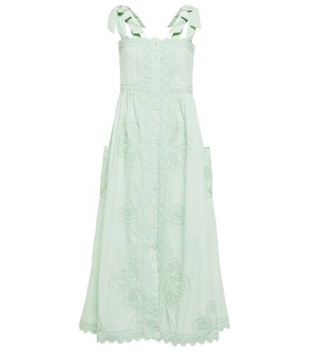 Robe midi en coton - Juliet Dunn - Modalova