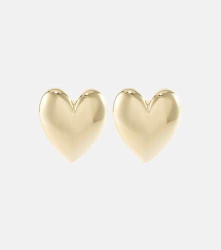Boucles d'oreilles Puffy Heart Small en plaqué or 14 ct - Jennifer Fisher - Modalova
