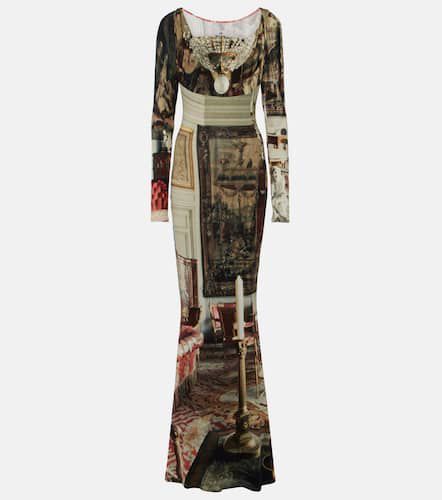 Robe longue Saloon imprimée - Vivienne Westwood - Modalova