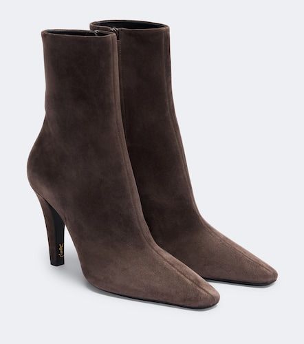 Saint Laurent Bottines Jill en daim - Saint Laurent - Modalova