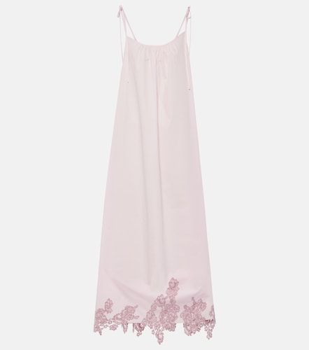 Robe en coton et dentelle - Acne Studios - Modalova
