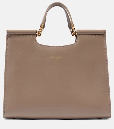 Cabas Sicily Medium en cuir - Dolce&Gabbana - Modalova