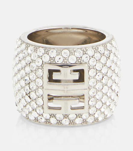 Givenchy Bague 4G à cristaux - Givenchy - Modalova