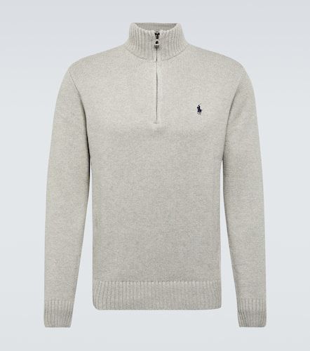 Pull zippé en coton - Polo Ralph Lauren - Modalova