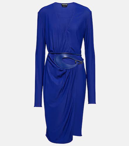 Tom Ford Robe midi portefeuille - Tom Ford - Modalova