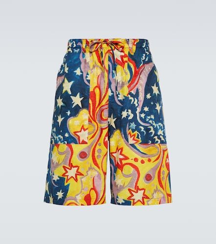X No Vacancy Inn – Short imprimé en coton - Marni - Modalova