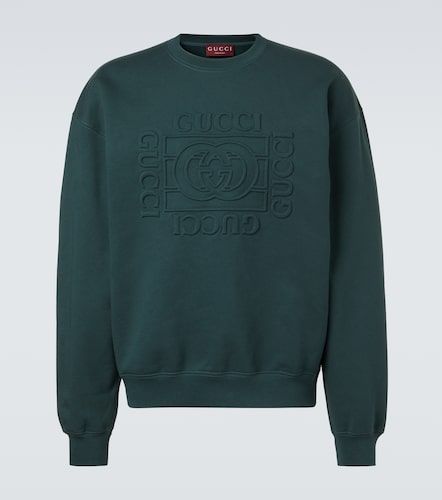 Sweat-shirt Interlocking G en coton - Gucci - Modalova