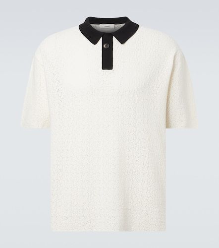 Polo en crochet de coton mélangé - Commas - Modalova