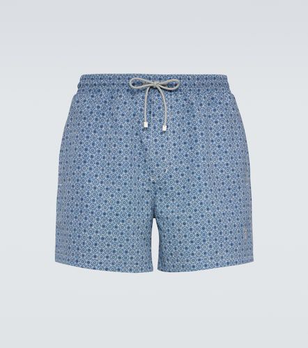 Short de bain imprimé - Brunello Cucinelli - Modalova