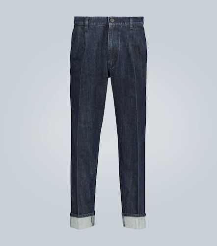 Prada Jean coupe large à lisière - Prada - Modalova