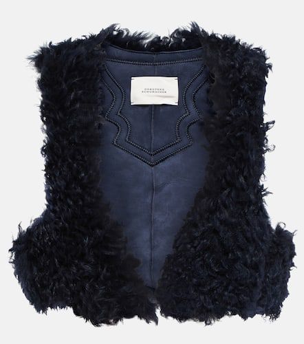 Veste sans manches raccourcie Western Softness en shearling - Dorothee Schumacher - Modalova