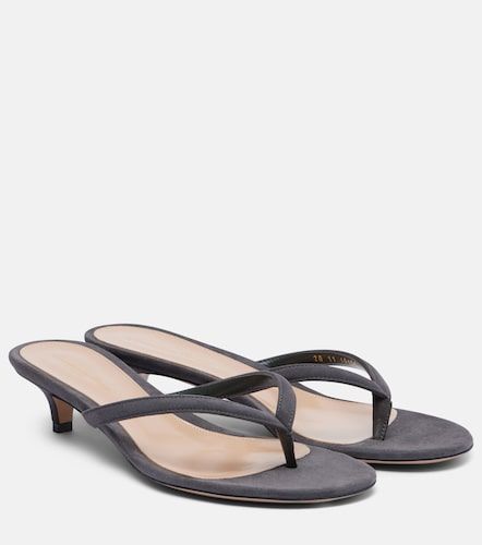 Mules Calypso en daim - Gianvito Rossi - Modalova