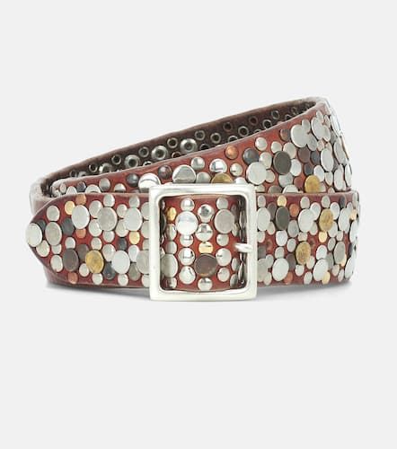 Ceinture en cuir à clous - Golden Goose - Modalova