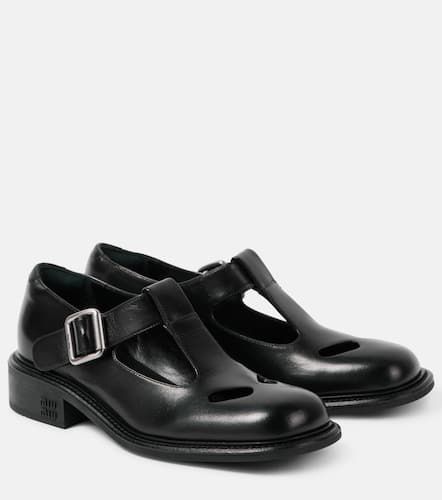 Miu Miu Ballerines en cuir - Miu Miu - Modalova