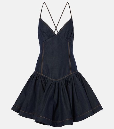 Zimmermann Robe Crush en denim - Zimmermann - Modalova
