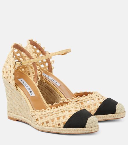 Espadrilles compensées Sunburst 120 - Aquazzura - Modalova