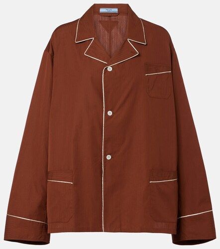 Prada Chemise oversize en coton - Prada - Modalova