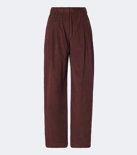 Pantalon ample Monili en coton et cachemire - Brunello Cucinelli - Modalova