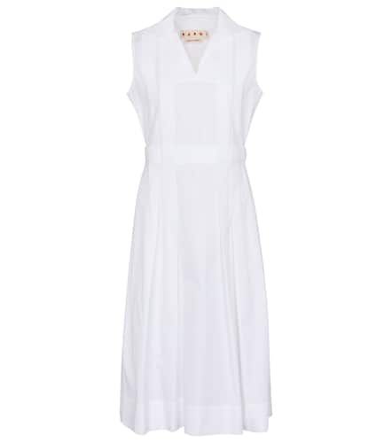 Robe midi en coton - Marni - Modalova