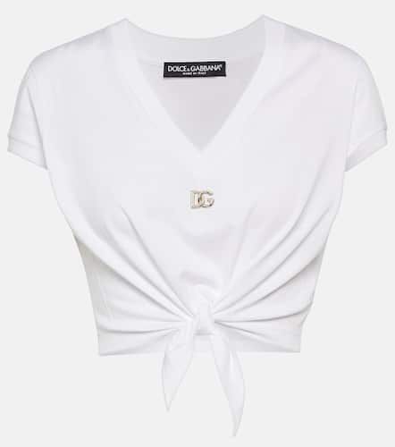 Dolce&Gabbana T-shirt DG en coton - Dolce&Gabbana - Modalova