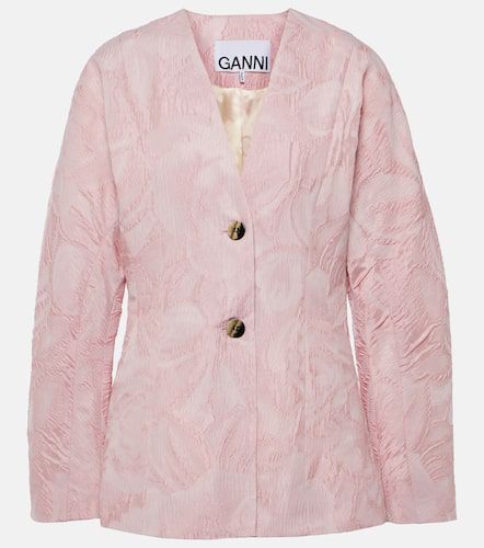 Ganni Blazer en jacquard - Ganni - Modalova