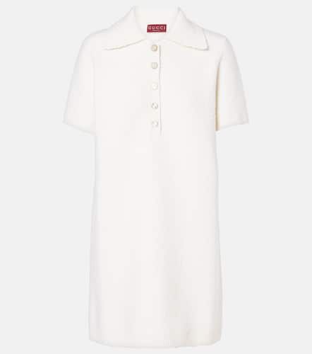 Gucci Robe polo en laine mélangée - Gucci - Modalova