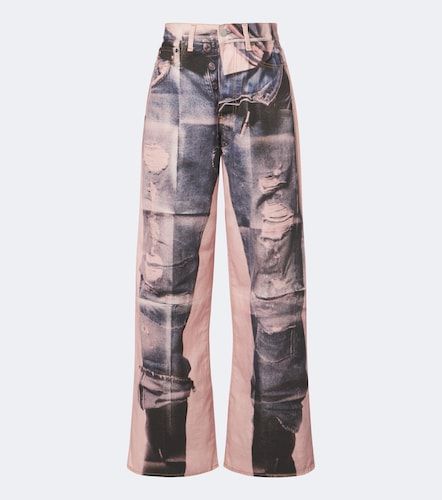 Jean wide 1981 à trompe-l'œil - Acne Studios - Modalova