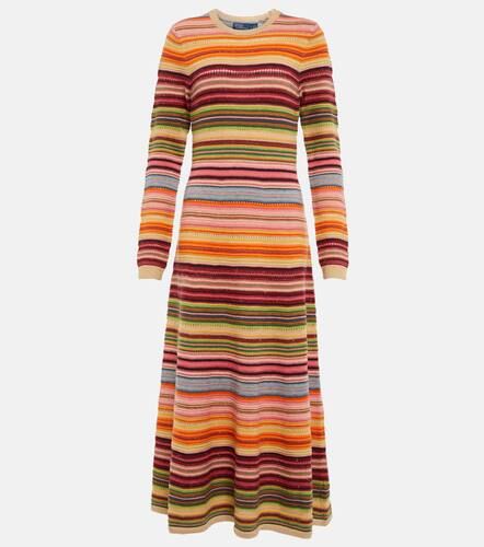 Robe longue en coton et laine mélangés - Polo Ralph Lauren - Modalova