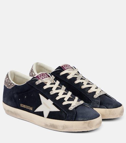 Baskets Super-Star en daim - Golden Goose - Modalova