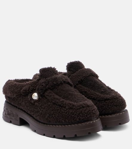 Mules Shea à plateforme en shearling - Jimmy Choo - Modalova