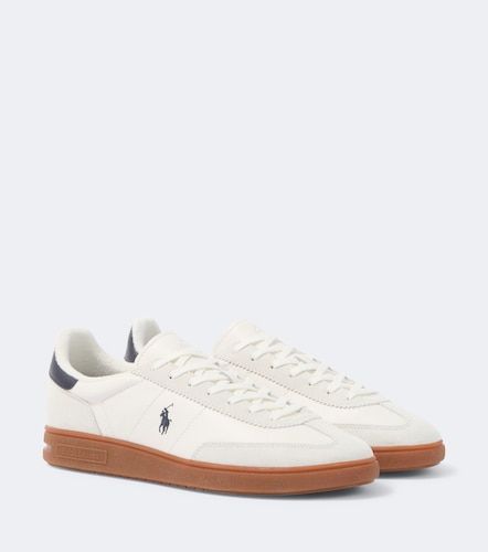 Baskets en cuir et daim - Polo Ralph Lauren - Modalova