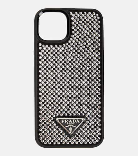 Coque pour iPhone 13 à cristaux - Prada - Modalova